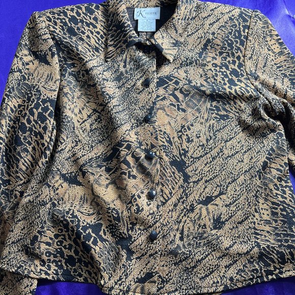 VTG๐ K Petite Elegant & Timeless Business Jacket Dress - Picture 15 of 16